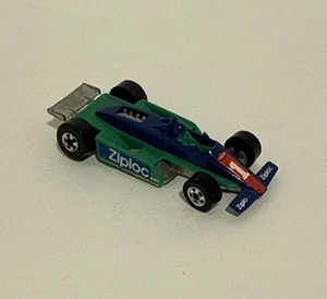 Vintage Hot Wheels Green and Blue Indy Car Malaysia Ziplock Promo 1982, #1 - Picture 1 of 3