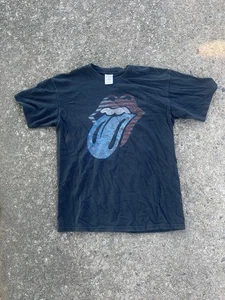 Camiseta Y2K Rolling Stones Labios Talla Mediana - Imagen 1 de 7