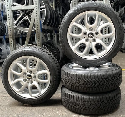4x Original MINI Winterräder 195/55 R16 87H - für F55 F56 F56 BEV F57 51 - Bild 1 von 3