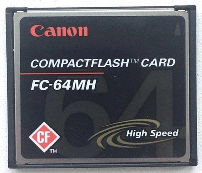 Canon 64MB CompactFlash Memory Card (FC-64MH) - Image 1 of 2