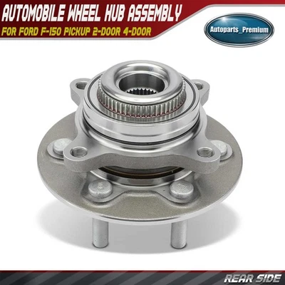 Conjunto de buje y cojinete de rueda trasera izquierda o derecha para Ford F-150 2022 2023 Foto 1 de 4