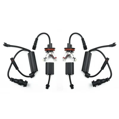 For E60 E61 E71 E70 LCI E90 E91 X6 Z4 E92 40W H8 LED Angel Eyes Bulbs - Image 1 of 4