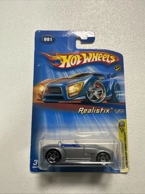 Hot Wheels 2005 #001 First Editions #1/20 Realistix Ford Shelby Cobra Concept - Image 1 of 3