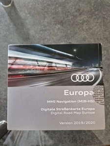 Genuine Audi Digital Road Map Europe Version 2019/2020 - Bild 1 von 2