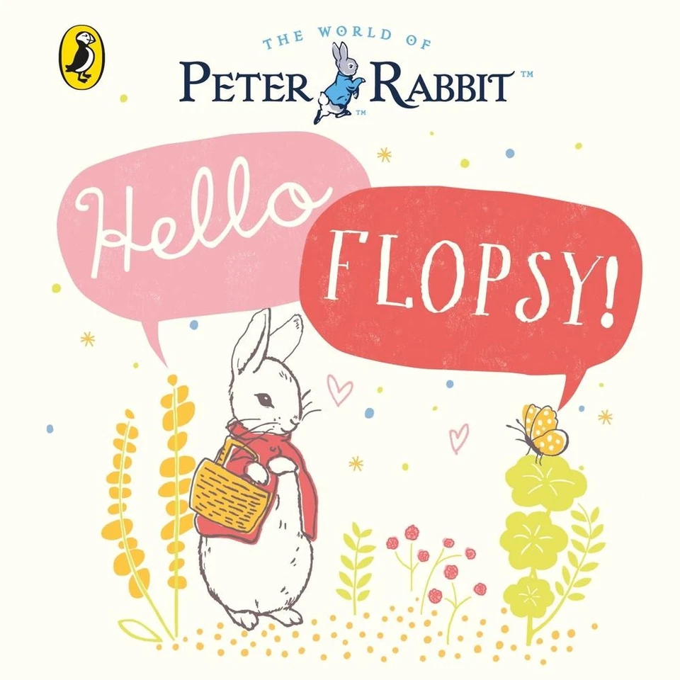 Peter Rabbit: Hello Flopsy! by Beatrix Potter (English) Board Book Book - Image 1 of 1