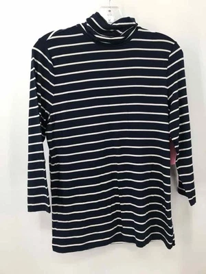 Camiseta Ralph Lauren de segunda mano azul marino talla mediana a rayas cuello alto Foto 1 de 3