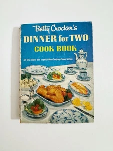 Betty Crocker’s Dinner For Two Cookbook 1958 1st Edition, 1st Printing  - Picture 1 of 9