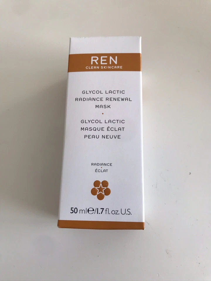 REN GLYCOL LACTIC RADIANCE RENEWAL MASK BRAND NEW GENUINE UNOPENED RRP £36.00  - Image 1 of 3