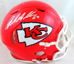 Jared Allen Autographed KC Chiefs Speed Authentic Helmet- Beckett *Silver - Picture 1 of 5