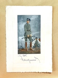 Autogramm 1.WK Prinz Wilhelm (Kaiser’s Son) General @ Verdun 8x6 handkoloriert - Bild 1 von 3