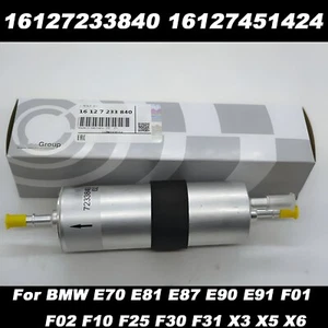 FILTRO COMBUSTIBLE ORIGINAL BMW 1 2 3 4 5 6 7 X1 X3 X4 MINI 16127233840 - Imagen 1 de 2