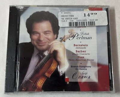 SEALED CD ~ ITZHAK PERLMAN,SEIJI OZAWA The American Album - Image 1 of 2
