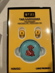 BT21 TWS Earphones Wireless Collect Line Friend Miniso Shooky Portable #609 - Zdjęcie 1 z 1