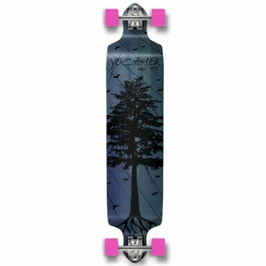 Yocaher Drop Down Longboard Complete - In the Pines : Blue - Picture 1 of 4