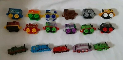 Thomas el Tren Trenes Miniatura Lote De 17 Trenes Limpios Sin Humo  Foto 1 de 4