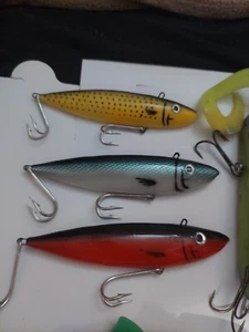 Sortiment großer Muskie Schwimmköder GLEITER BULLDOGGEN ALLE NEU NIE GEFISCHT MIT... - Bild 1 von 9