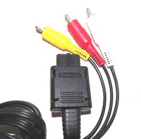 Official Super Nintendo SNES AV Cable RCA Composite Audio Video OEM N64 Gamecube