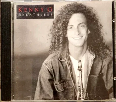 Breathless by Kenny G (CD, 1992) Album + Bonus Track not on the US version - image 1 of 3