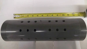 Colector de vacío de 18 puertos, PVC/plástico, 3-1/2" diámetro x 11-1/2" largo - Imagen 1 de 5