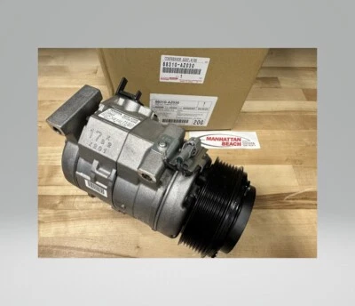 COMPRESOR DE AIRE ACONDICIONADO GENUINO TOYOTA 10-20 4RUNNER, 10-14 FJ CRUISER CON EMBRAGUE Foto 1 de 4