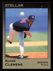 Roger Clemens Boston Red Sox 1991 Star Company Stellar PROMO /100 made RARO LEGGI - Foto 1 di 2