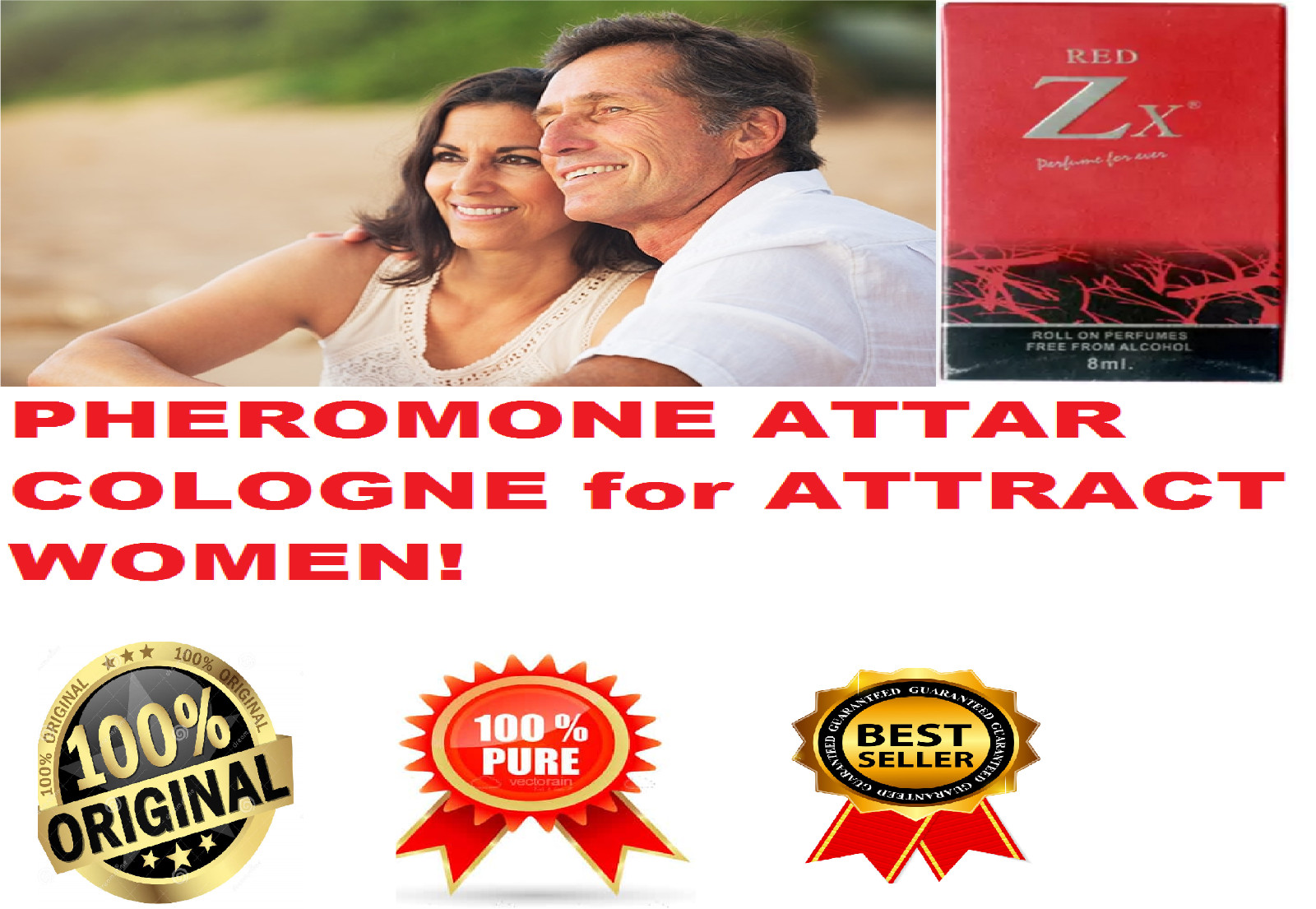 100% Pheromone For Men Attract Women Infused Sex for Him 8 ml eBay