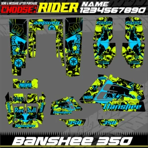 yamaha Banshee 350 FULL Kit stickers graphics decals Quad atv utv wrap graphic - Bild 1 von 2