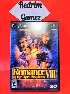 Romance Of The Three Kingdoms VIII KOMPLETT Black Label Sony PS2 Videospiele - Bild 1 von 3
