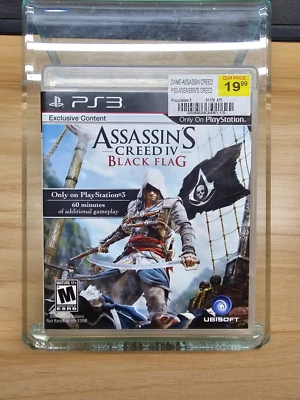 PS3 ASSASSINS CREED IV - BLACK FLAG VIDEO GAME - 2013 - Image 1 of 4