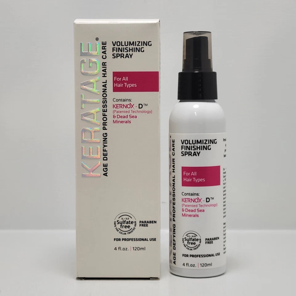 Keratage Volumizing Finishing Spray 4 oz | New | Free Shipping - Image 1 of 1