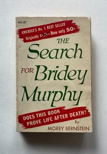 Morey Bernstein THE SEARCH FOR BRIDEY MURPHY 1956 1st Cardinal Pocket Paperback - Picture 1 of 11