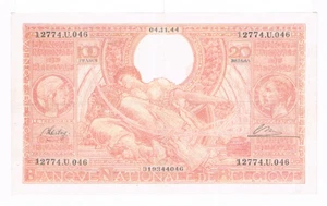 100 Frank/Franc Type "1933" Vloors Oranje fr-nd 4.11.44 Morin 62 XF+ - Foto 1 di 2