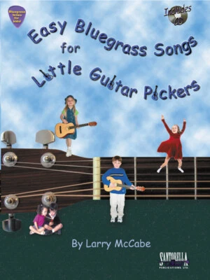 Easy Bluegrass Songs for Little Guitar Pickers with CD * Ships from Publisher! - Image 1 of 4