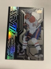 Kaiden Guile 2022/23 Upper Deck SPX Obsidian Black Rookie Card Serial #186/499