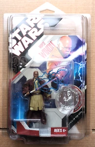 STAR WARS MACE WINDU 6 30TH ANNIVERSARY WITH COIN 77-07 Z289 - Picture 1 of 7