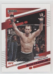 2022 Donruss UFC Press Proof Purple Rich Franklin #190