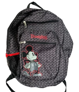 Disneyland Resort Backpack - Black and red w red / Mickey Mouse - Disney - Picture 1 of 8