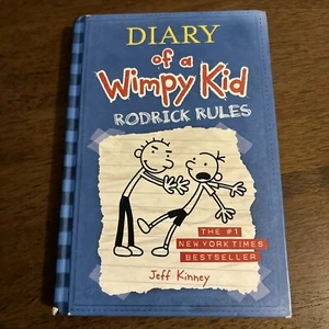 Diary of a Wimpy Kid # 2 - Rodrick Rules von Jeff Kinney (2008, Hardcover) - Bild 1 von 3