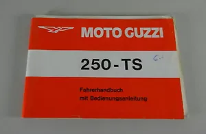 Owners Manual/Manual Moto Guzzi 250 TS Motorcycle - Picture 1 of 4