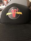 Otto Snap Back Mesh Hat Foam  Black V2 Lightning Logo Baseball Cap New
