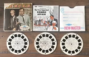 The Man From UNCLE TV Series 3 Reel View Master Zombie Affair Set 1966 - Picture 1 of 9