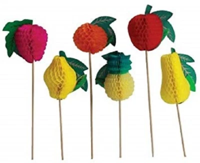 Selecciones de fiesta palillo de dientes fruta kabob taza adorno de pasteles decoración suministros de fiesta 2 paquetes 12 Foto 1 de 4