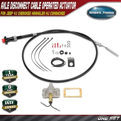 Kit de conversión de desconexión del eje para Jeep YJ Cherokee Wrangler MJ Comanche Foto 1 de 4