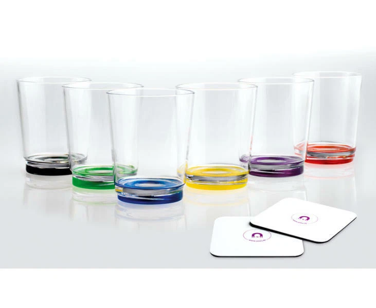 Silwy Magnet-Trinkbecher 6er Set Multicolour Camping Geschirr Boot Caravan  - Bild 1 von 1