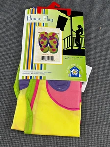 B6 Flip-Flops House Flag 29"x35" Accent Home & Garden by premier designs W/Tags - Picture 1 of 5