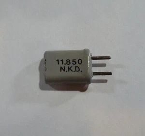 HC-25/U - 11,8500 MHz Radio Crystal - 0,039 pinów - N.K.D. - Zdjęcie 1 z 1