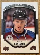 2015-16 Upper Deck UD Portraits Mikko Rantanen #P-90 Rookie RC Avalanche