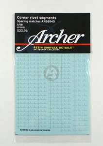 Archer 1/48 90° Angle Corner Rivet Segments (Spacing Matches AR88140) AR88182 - Picture 1 of 1