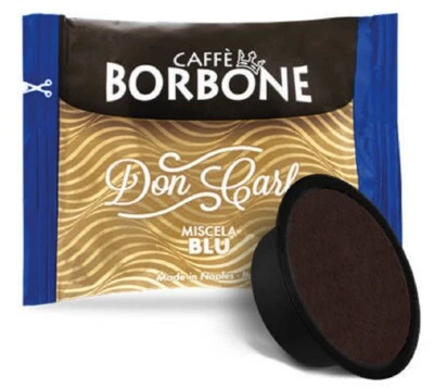 400 Capsule Caffè Borbone Don Carlo Miscela Blu Compatibili A Modo Mio