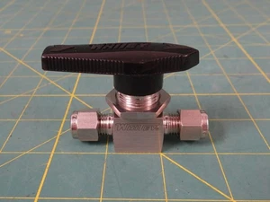 Whitey / Swagelok SS-43S4 Edelstahl Kugelhahn 1/4" Rohr - Bild 1 von 4